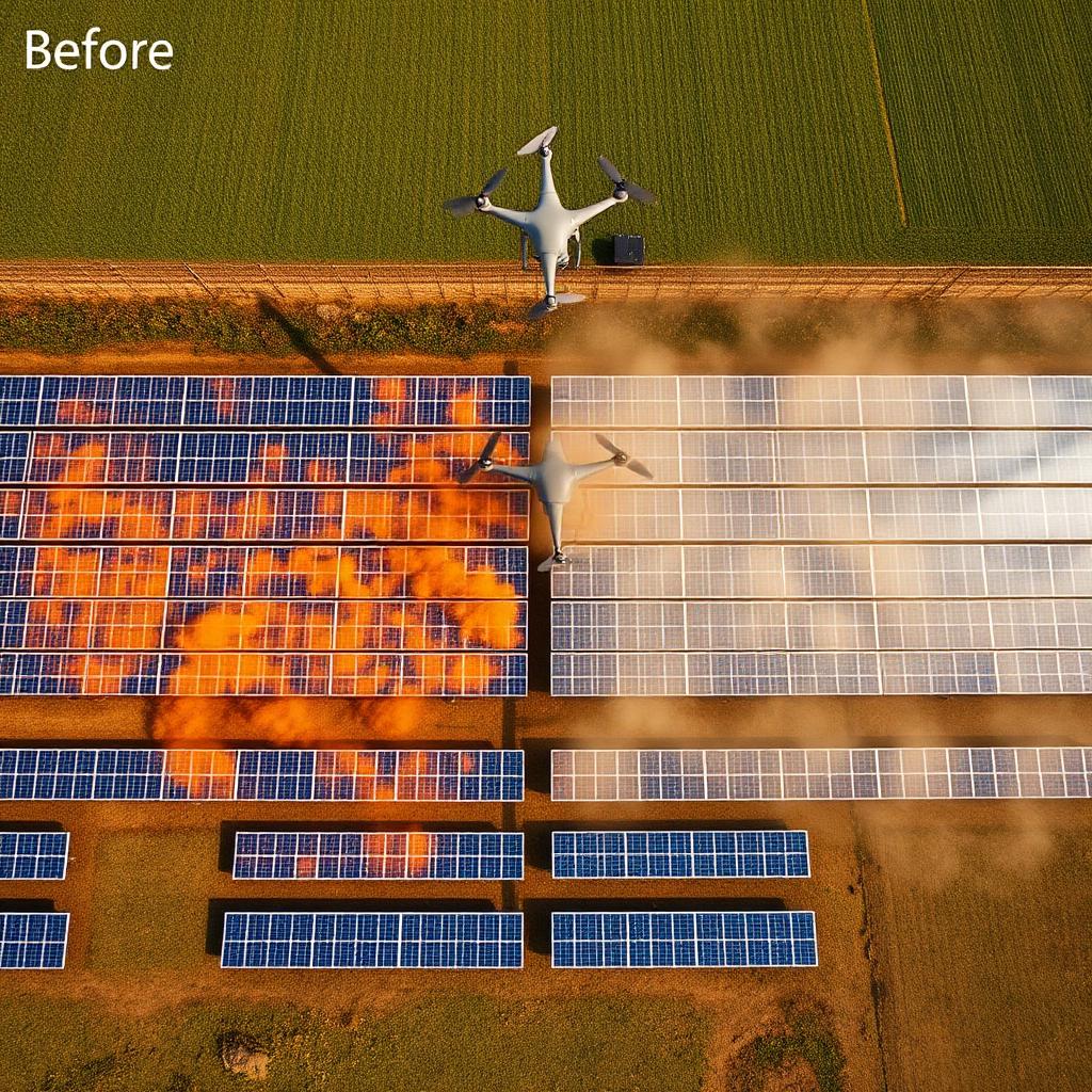 Fermă solară on-grid — Buzău